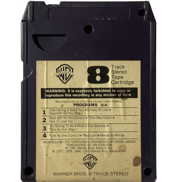 Vintage 8-Track - The Doobie Brothers - Best of the Doobies Vol. II - 1981 - Picture 5 of 6